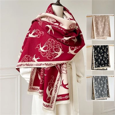 Jacquard Weave Scarf